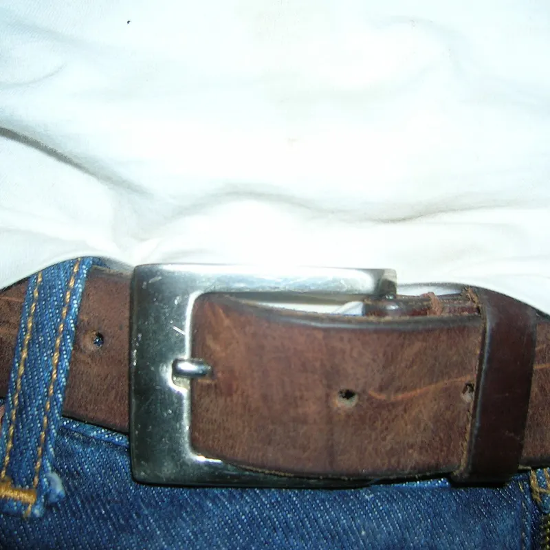 Vegetable Tanned Leather Belt