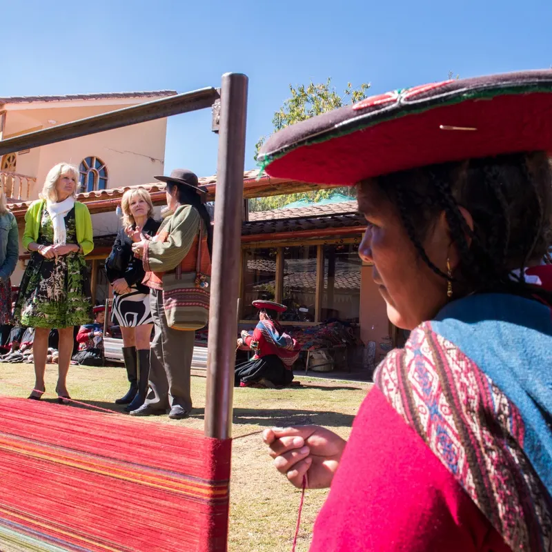 Cusco weaving, the cloth that predates the Inca