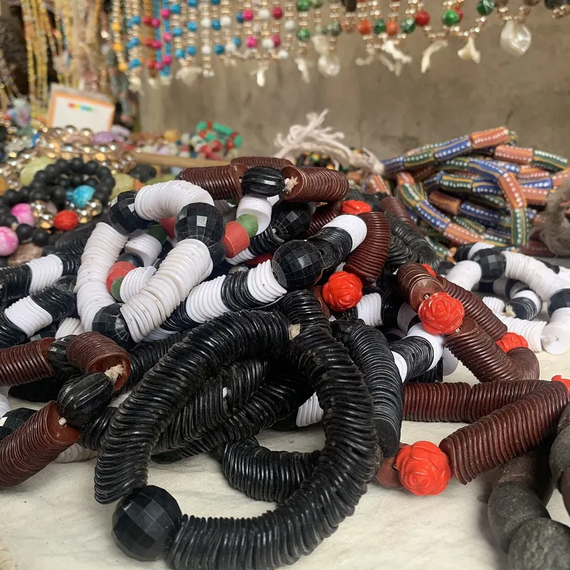 Krobo beads, the glass Ghana melts back into colour